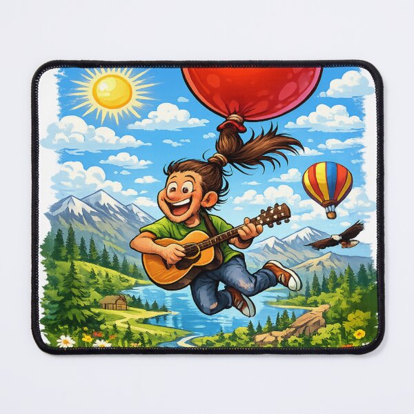 Item preview, Joyful journey beyond the clouds designed and sold by urbanshop7.