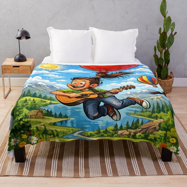 Item preview, Joyful journey beyond the clouds designed and sold by urbanshop7.
