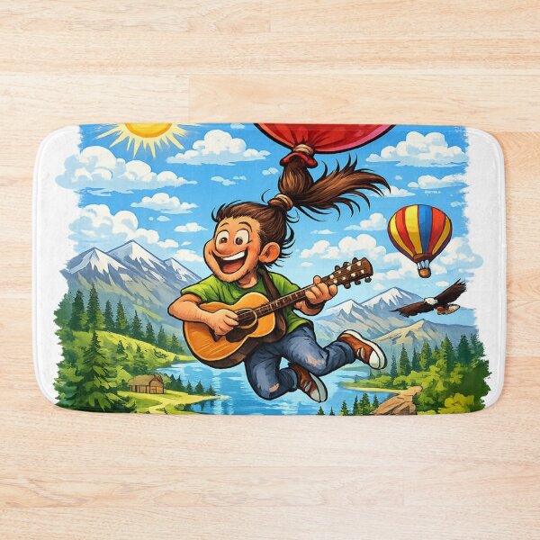Item preview, Joyful journey beyond the clouds designed and sold by urbanshop7.