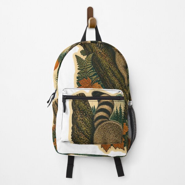 Item preview, Raccoon in the Lakeside Woods Wild Animal Wildlife Art designed and sold by VisualArtsOasis.