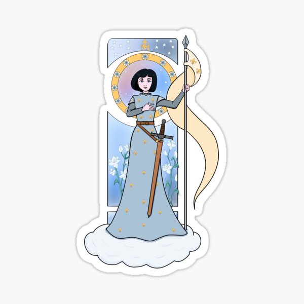 St. Joan of Arc Sticker