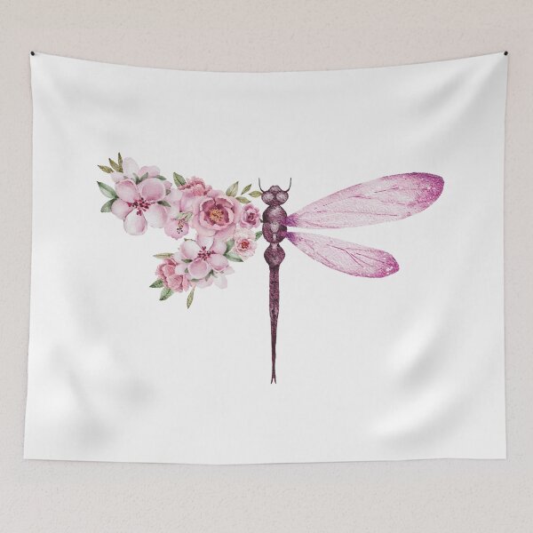 Item preview, Blush Garden Dragonfly designed and sold by The Art Framing Company.