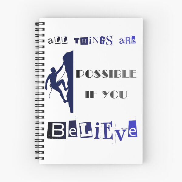 Item preview, All Things Are Possible If You Believe. designed and sold by Dinasshop.