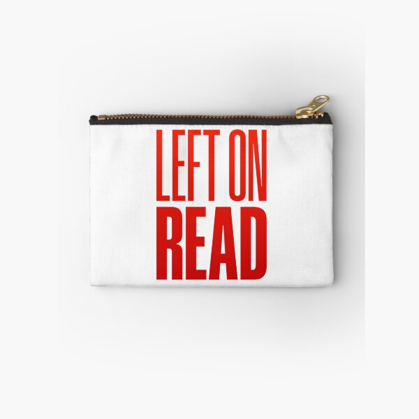 Item preview, Left On Read, Red designed and sold by Memes N Lore .