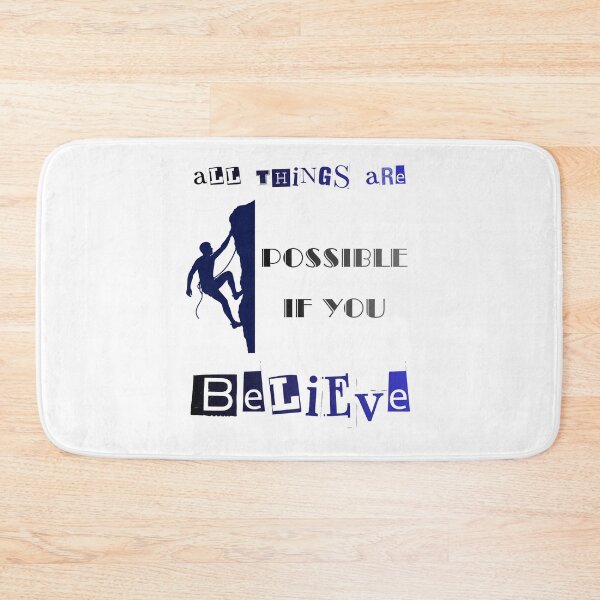 Item preview, All Things Are Possible If You Believe. designed and sold by Dinasshop.