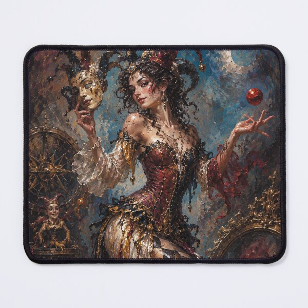 Item preview, Whispers of the Trickster painting. designed and sold by GalleryKauffeld.
