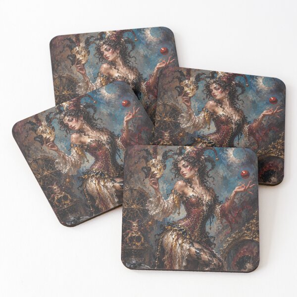 Item preview, Whispers of the Trickster painting. designed and sold by GalleryKauffeld.