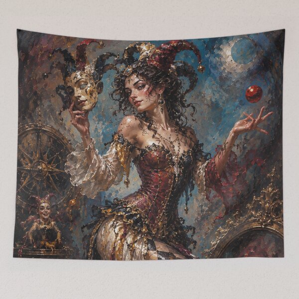 Item preview, Whispers of the Trickster painting. designed and sold by GalleryKauffeld.