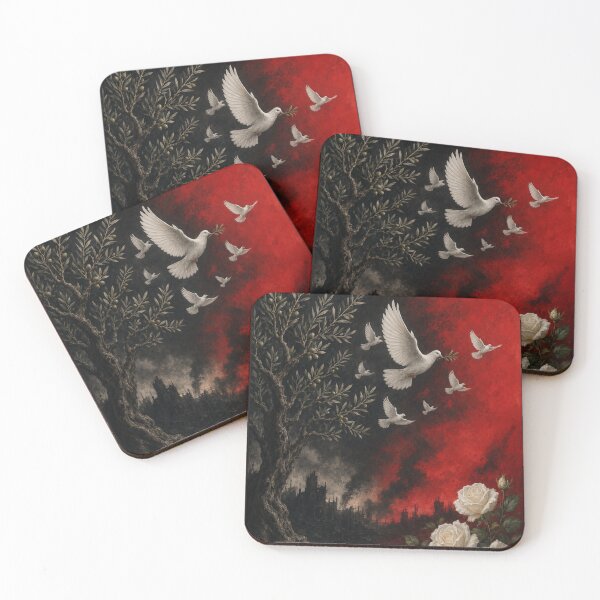 Item preview, War, Doves, And Roses designed and sold by lifeinspired4u.