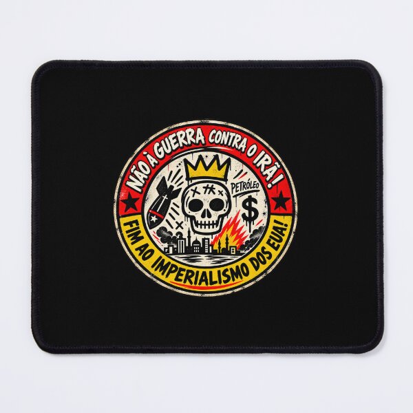 Item preview, No War on Iran! End U.S. Imperialism (Portuguese Version) designed and sold by DIRTYDUNNZ.