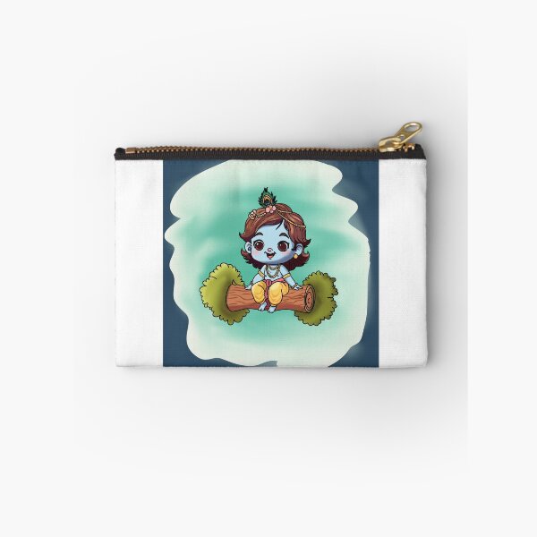 Item preview, Cute Krishna Baby Illustration | Adorable Bal Krishna Cartoon Art | Hindu God Krishna Kids Art | Indian Spiritual Art | Cute Krishna Gift designed and sold by MixedMuse24.
