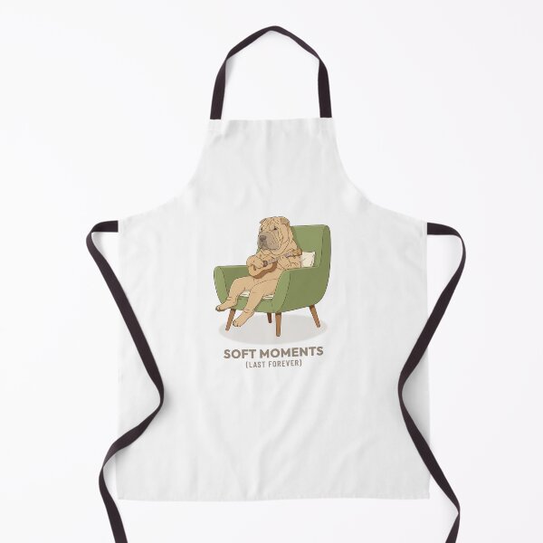 Item preview, Peaceful Shar Pei Playing Ukulele Vintage Aesthetic designed and sold by COZY VINTAGE animal.