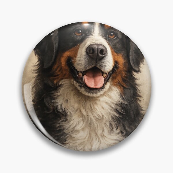 Item preview, Bernese Mountain Dog Vintage Portrait designed and sold by Haru-Labo.