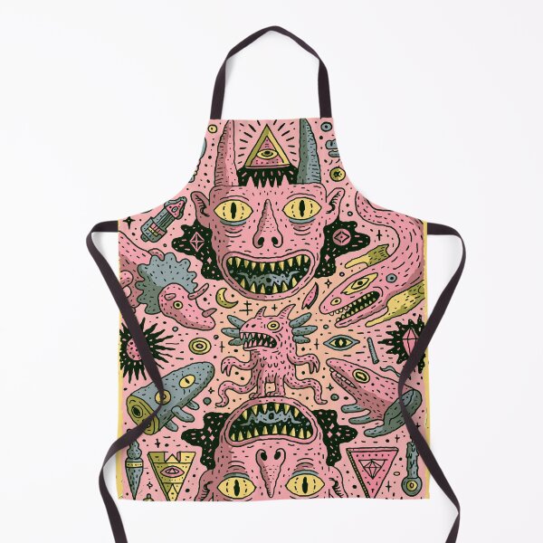 Item preview, Maximalist Psychedelic Monster Mashup Art designed and sold by Romgora.