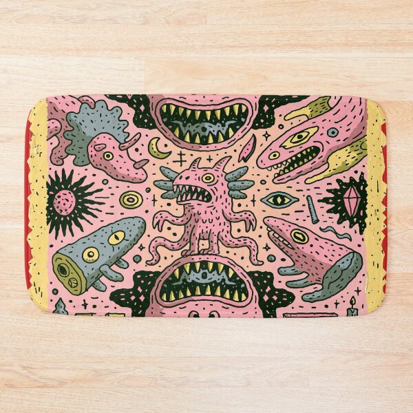 Item preview, Maximalist Psychedelic Monster Mashup Art designed and sold by Romgora.