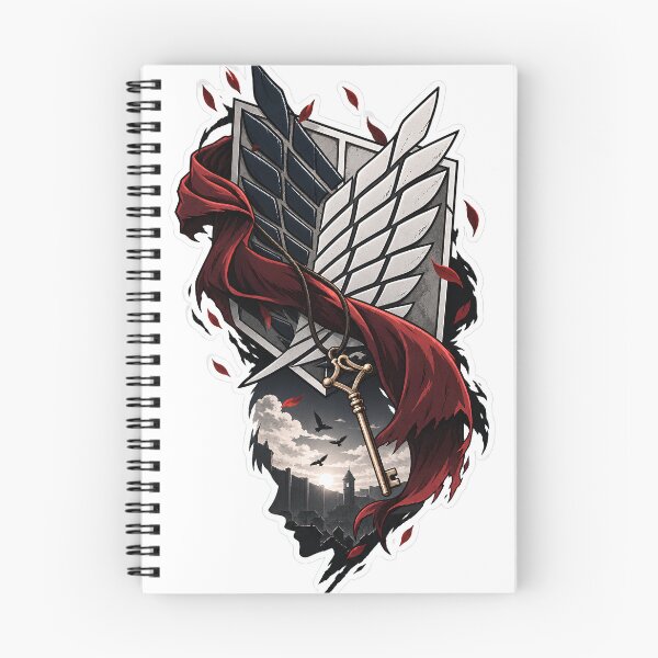 Item preview, Wings of Freedom with Red Cape – Epic Anime Design designed and sold by teamzeta.