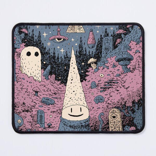 Item preview, Mystical Forest Gnome Whimsical Dreamscape designed and sold by Romgora.