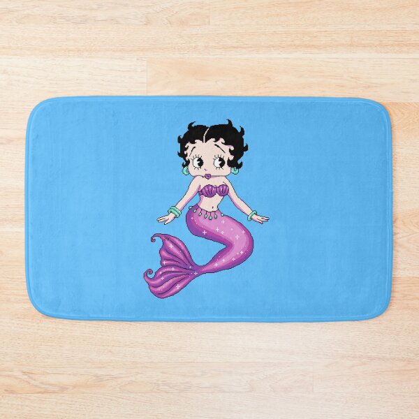 Item preview, Aqua Pink Mermaid Betty designed and sold by yearningviolet.