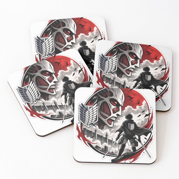 Item preview, Giant Titan and Elite Soldier – Dark Anime designed and sold by teamzeta.