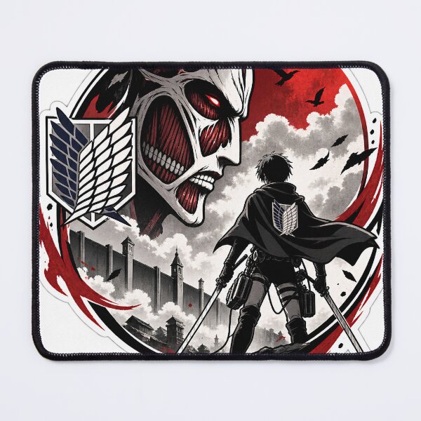 Item preview, Giant Titan and Elite Soldier – Dark Anime designed and sold by teamzeta.