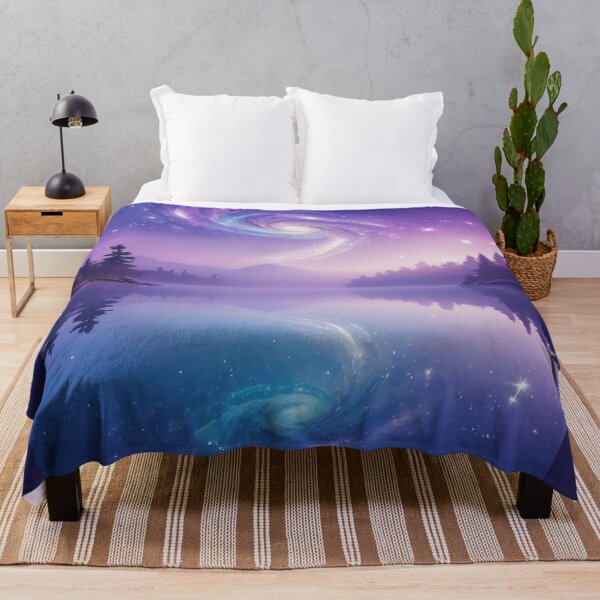Item preview, Stellar Mirage Over Cosmic Lake designed and sold by ClarityPulse Studio.