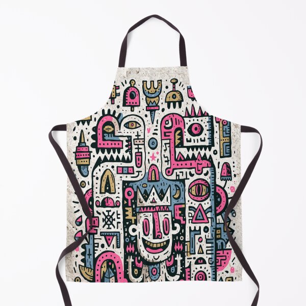 Item preview, Vibrant Doodle King of Quirky Creatures designed and sold by Romgora.