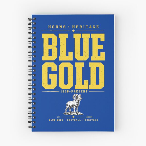 Item preview, Blue Gold 1936–Present — Vintage Football Heritage designed and sold by elcarnero.