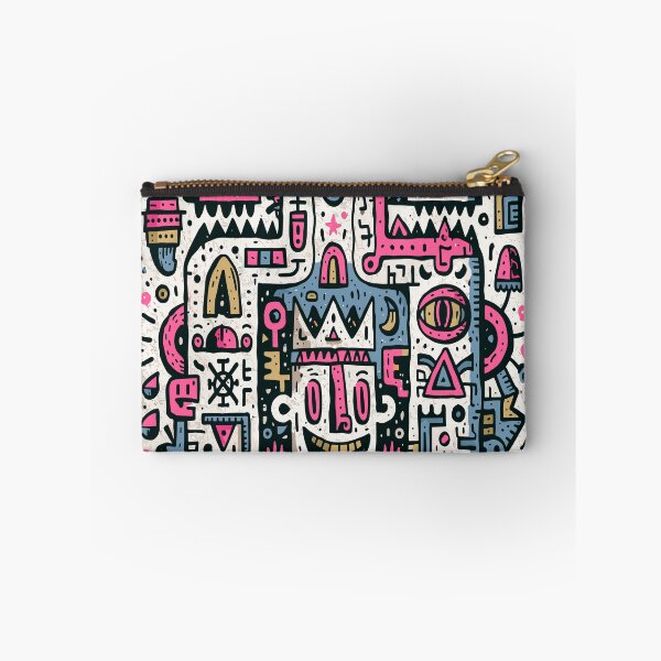 Item preview, Vibrant Doodle King of Quirky Creatures designed and sold by Romgora.