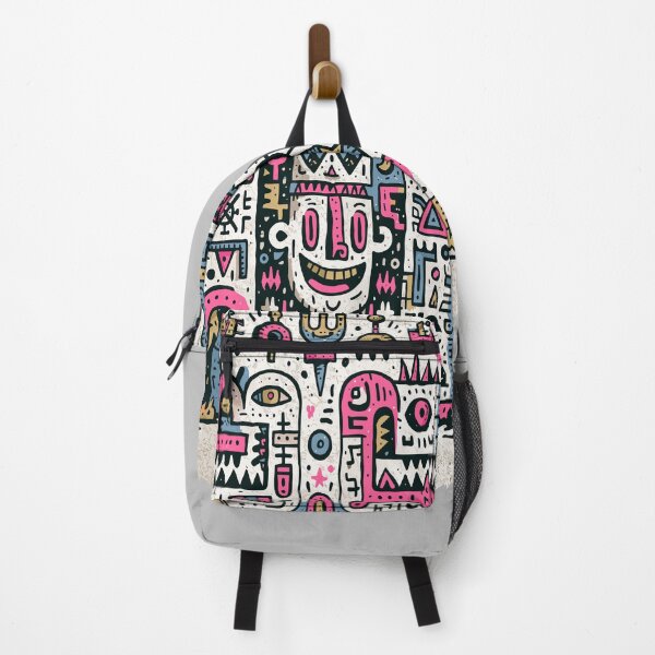 Item preview, Vibrant Doodle King of Quirky Creatures designed and sold by Romgora.