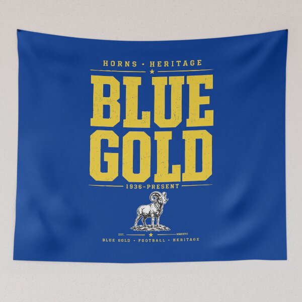 Item preview, Blue Gold 1936–Present — Vintage Football Heritage designed and sold by elcarnero.