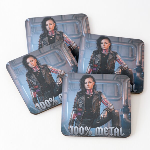 Item preview, 100% Metal Android designed and sold by RocknPsycnMetal.