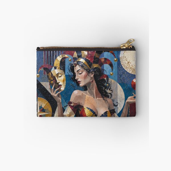 Item preview, The Trickster Queen, Lady of Illusions painting. designed and sold by GalleryKauffeld.