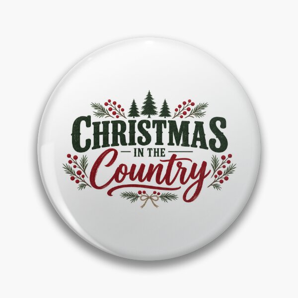 Item preview, Christmas in the Country Shirt, Rustic Farmhouse Holiday Christmas Tee designed and sold by Raw Tigers.