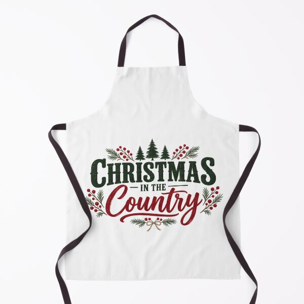 Item preview, Christmas in the Country Shirt, Rustic Farmhouse Holiday Christmas Tee designed and sold by Raw Tigers.