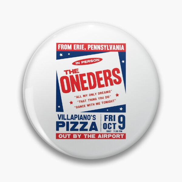 Item preview, The Oneders Live in Erie Pennsylvania – Retro 1987 Pizza Show designed and sold by Catsi-Nook-Art.