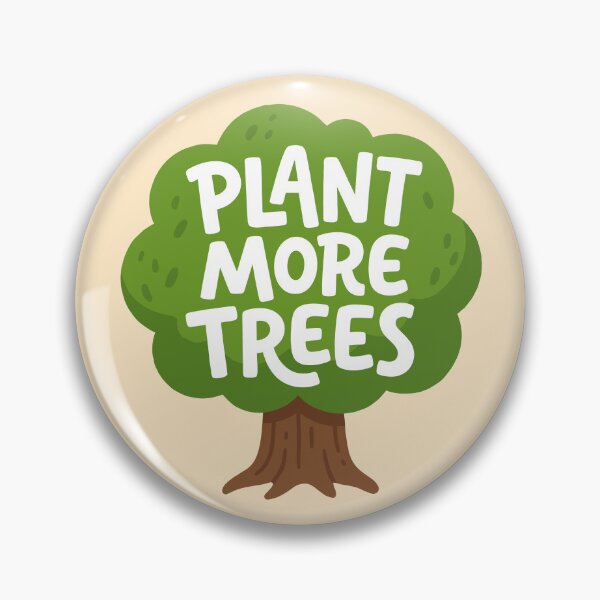 Item preview, Plant more trees sticker designed and sold by DesignPMG.