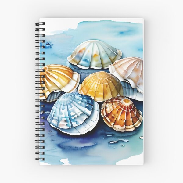 Item preview, Watercolor Seashell Collection: Ocean Treasures designed and sold by Serene Strokes Art.