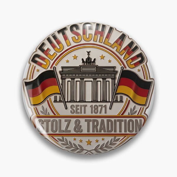 Item preview, Germany Pride Brandenburg Gate Emblem – Deutschland Pride & Tradition Vector designed and sold by ART-POD-PL.