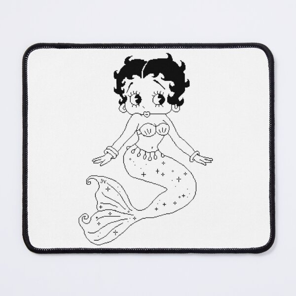 Item preview, Betty Mermaid Outline 2 designed and sold by yearningviolet.