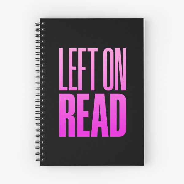 Item preview, Left On Read, Pink designed and sold by Memes N Lore .