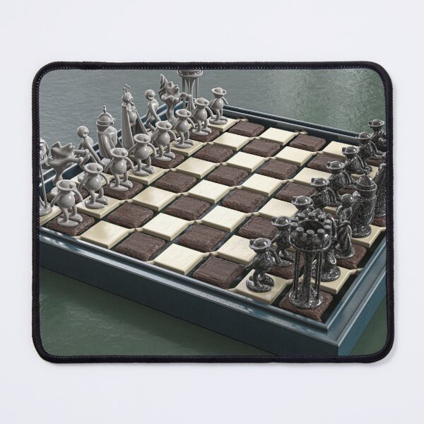Item preview, Surreal 3D Artistic Chess Game designed and sold by Keltoi-art.