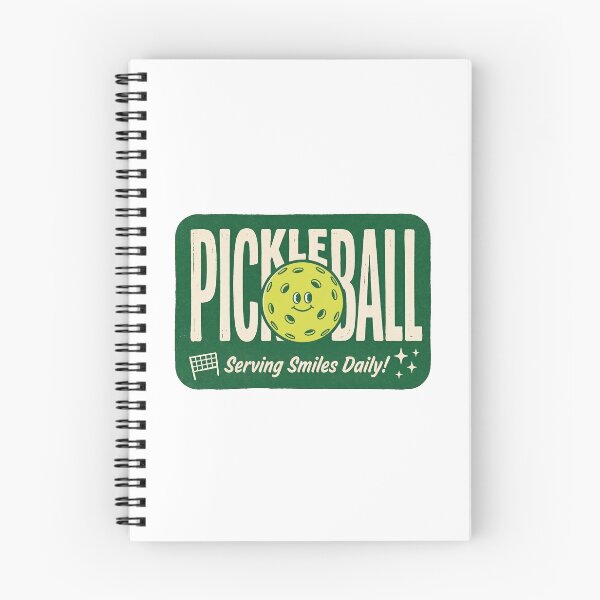 Item preview, Pickleball Serving Smiles Daily Retro Vintage Sign designed and sold by randaper.