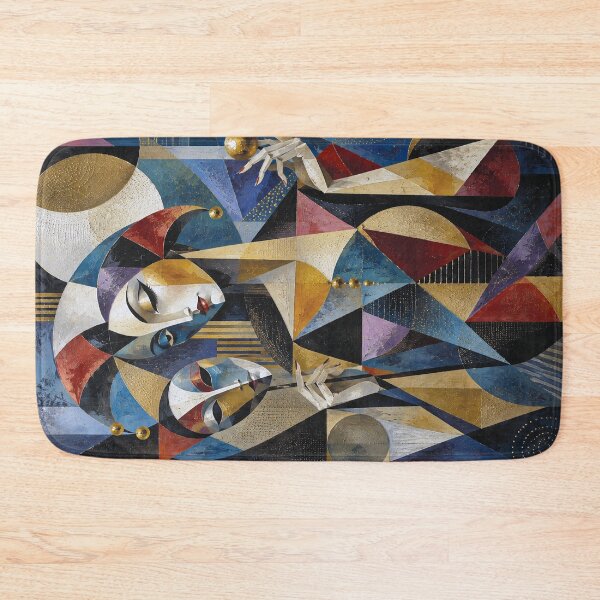 Item preview, The Trickster Queen, Lady of Illusions painting. designed and sold by GalleryKauffeld.