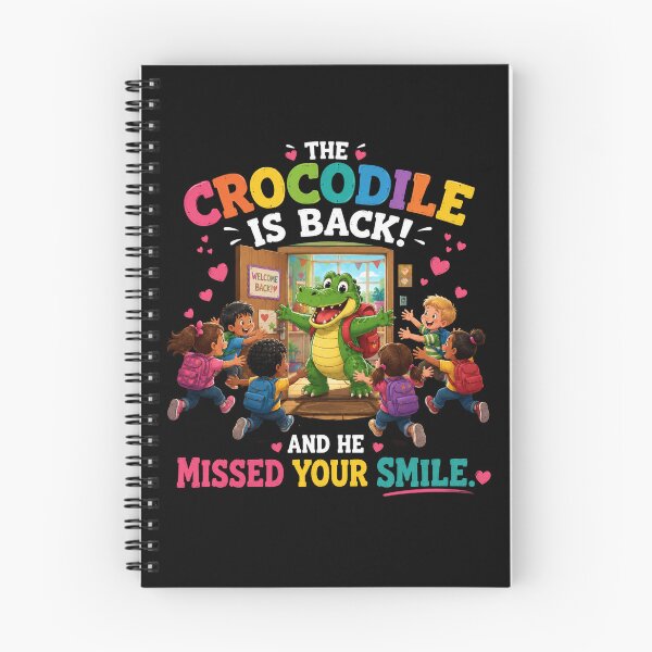 Item preview, Missed Your Smile Crocodile Funny Back To School  designed and sold by Crystal-Tree.