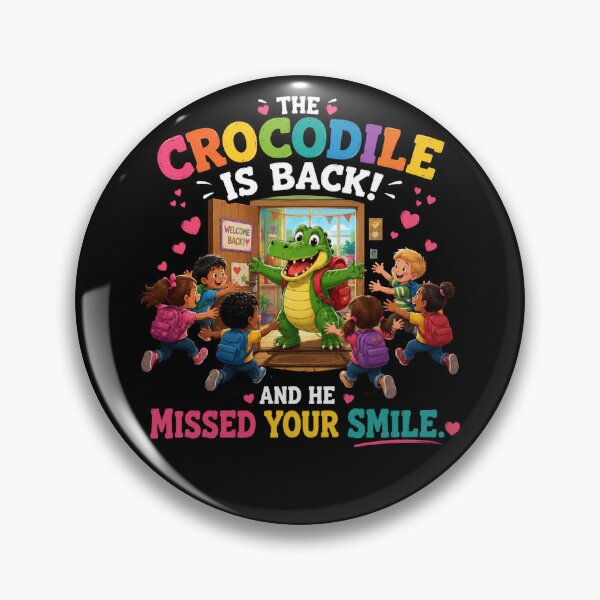 Item preview, Missed Your Smile Crocodile Funny Back To School  designed and sold by Crystal-Tree.