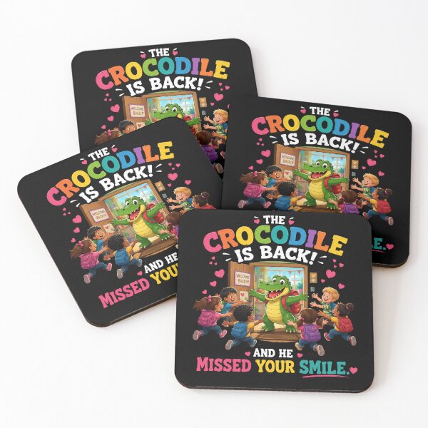 Item preview, Missed Your Smile Crocodile Funny Back To School  designed and sold by Crystal-Tree.