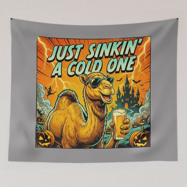 Item preview, Camel Pub Regular – Funny Halloween Beer Drinking Gift – Funny Beer T-Shirt designed and sold by Grang Art Artistic Designs.