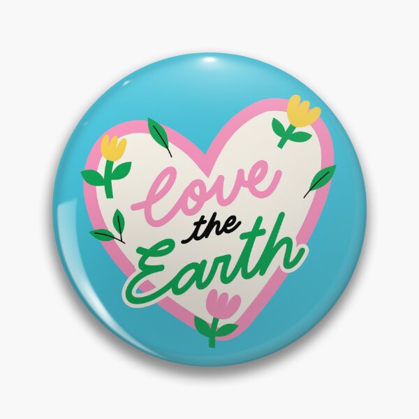 Item preview, Love the earth sticker designed and sold by DesignPMG.