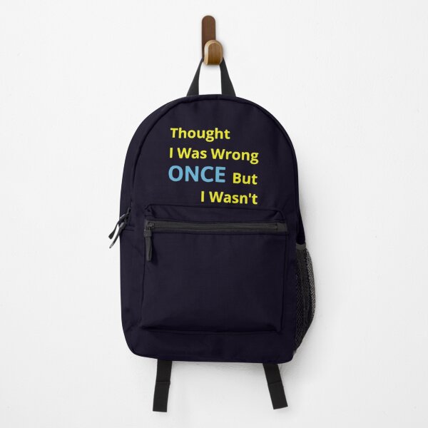 Item preview, Thought I Was Wrong ONCE But I Wasn't designed and sold by PRINTSCHARMINGM.