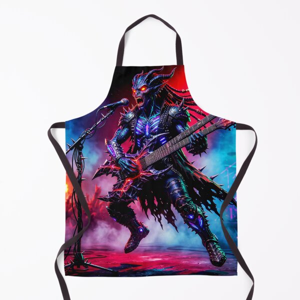 Item preview, Alien Guitarist designed and sold by RocknPsycnMetal.